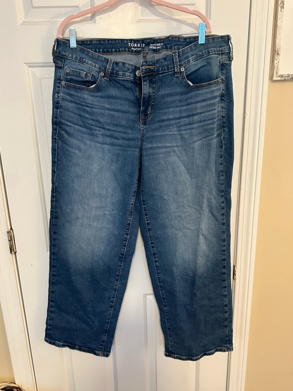 torrid Perfect Wide Leg Vintage Stretch Jeans